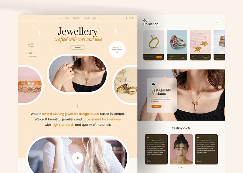 Jewellery Stores Website Development Hong Kong, Online Jewellery Shop Hong Kong | KS Softech HK Limited