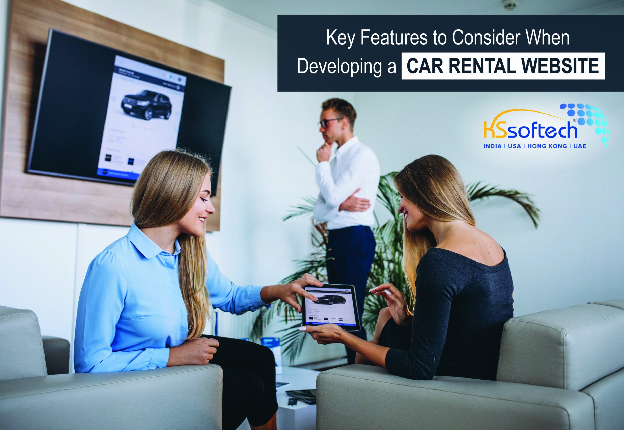 car rental website development