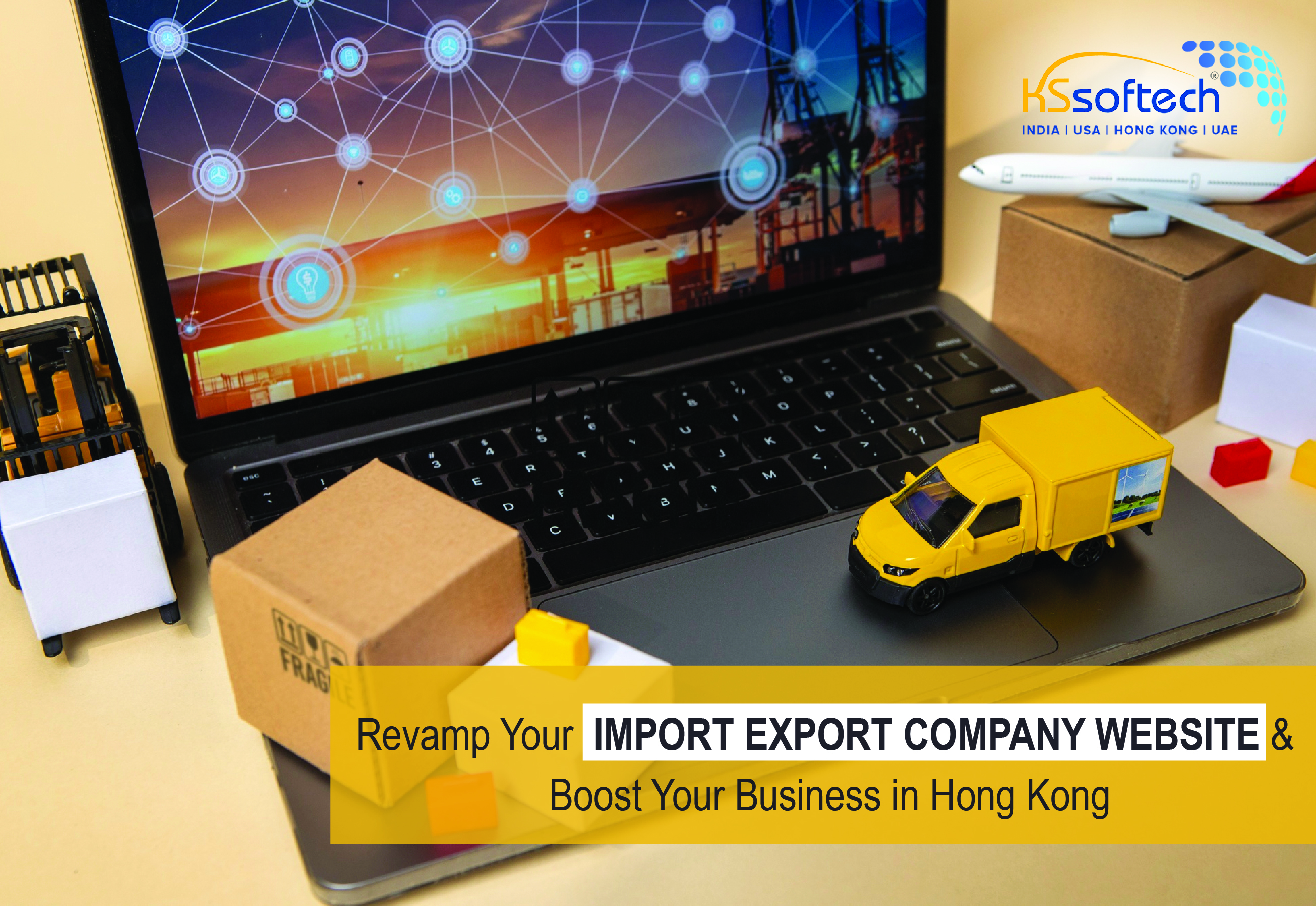 Import Export Company Website Development