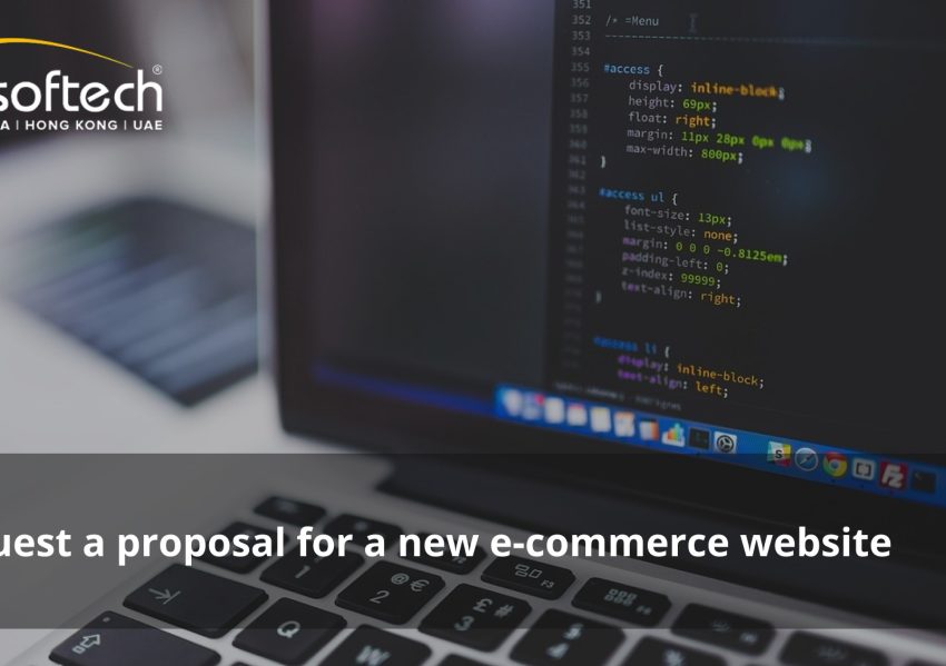 Request a proposal for a new e-commerce website Request a proposal for a new e-commerce website