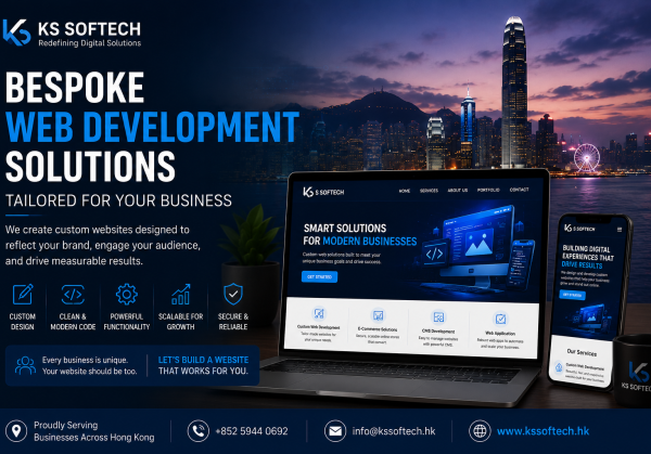 Bespoke Web Development Solutions Tailored for Your Business Bespoke Web Development Solutions Tailored for Your Business
