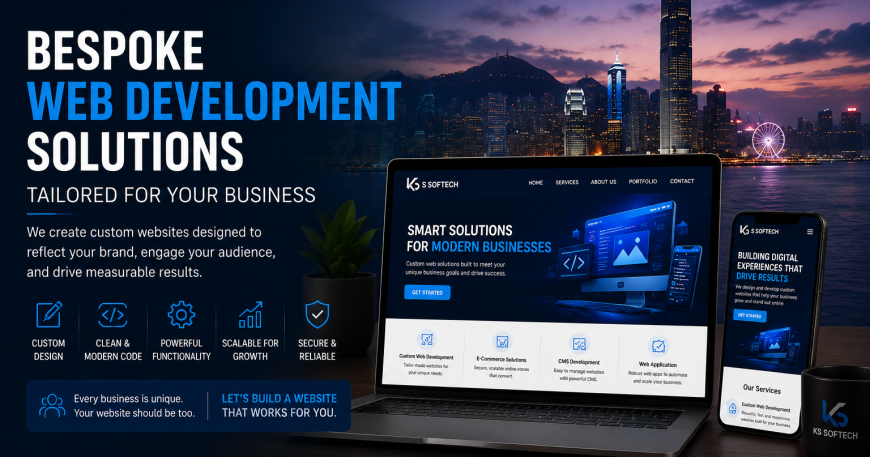Bespoke Web Development Solutions Tailored for Your Business
