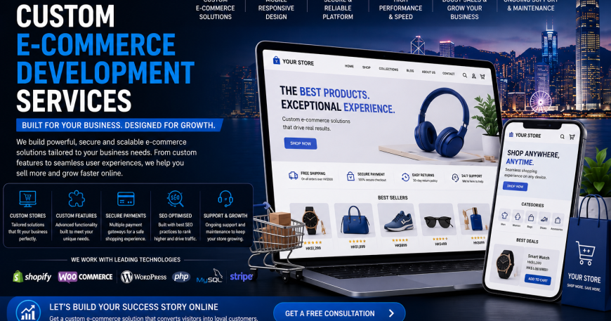 Custom E-Commerce Development Services