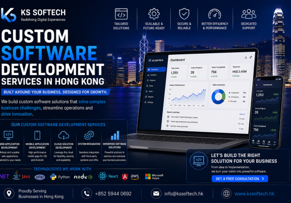 Custom Software Development Services in Hong Kong Custom Software Development Services in Hong Kong