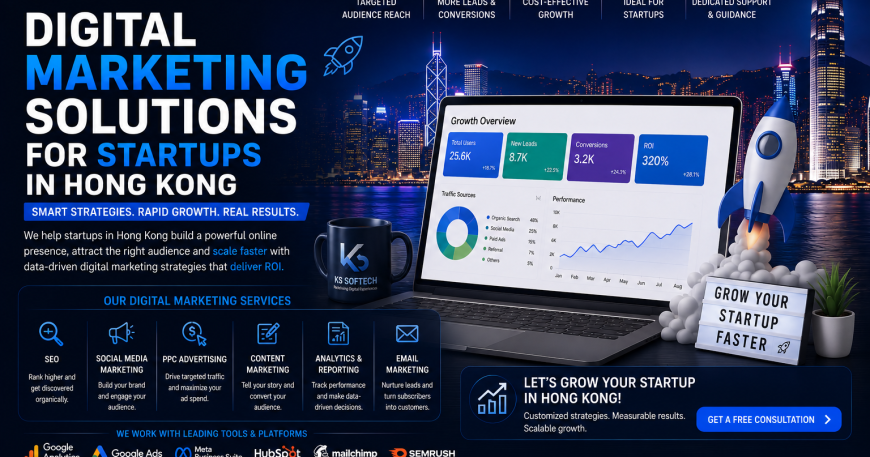 Digital Marketing Solutions for Startups in Hong Kong