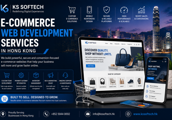 E-Commerce Web Development Services in Hong Kong E-Commerce Web Development Services in Hong Kong